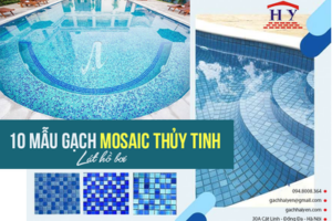 gạch mosaic kính