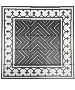GẠCH BÔNG MEN TRUNG QUỐC 200X200 MÃ 2032