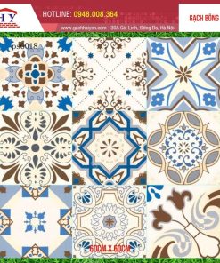 GẠCH BÔNG TRUNG QUỐC 60x60 MÃ PS6018