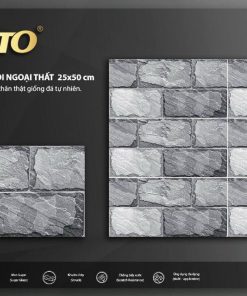 GẠCH THẺ NGOẠI THẤT 25X50 MÃ 1306