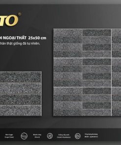 GẠCH THẺ NGOẠI THẤT 25X50 MÃ 1309