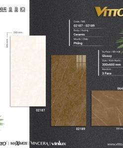 GẠCH ỐP LÁT VITTO 30X60 MÃ 02187-02189-06444