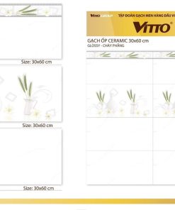 GẠCH ỐP LÁT VITTO 30X60 MÃ 2141-2142-2143