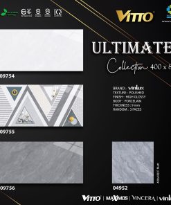GẠCH ỐP LÁT VITTO 40X80 MÃ 09754-09755-09756
