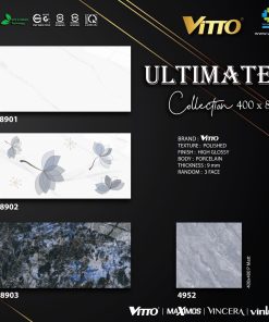 GẠCH ỐP LÁT VITTO 40X80 MÃ 8901-8902-8903