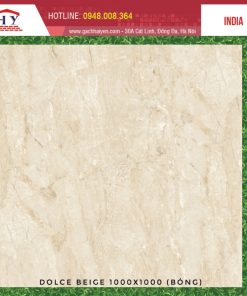 GẠCH NHẬP KHẨU ẤN ĐỘ 100X100 MÃ DOLCE BEIGE