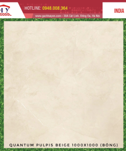 GẠCH NHẬP KHẨU ẤN ĐỘ 100X100 MÃ QUANTUM PULPIS BEIGE