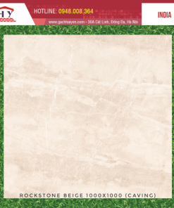 GẠCH NHẬP KHẨU ẤN ĐỘ 100X100 MÃ ROCKSTONE BEIGE