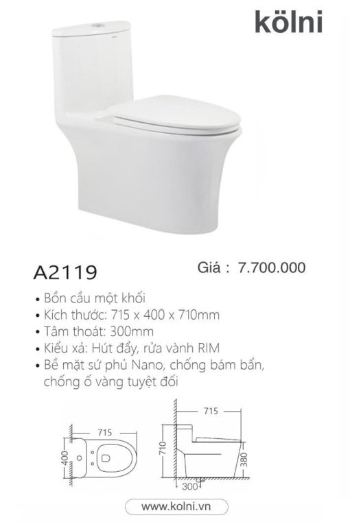 bet lien khoi kolni A2119