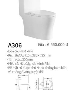 BỒN CẦU 1 KHỐI KOLNI A036