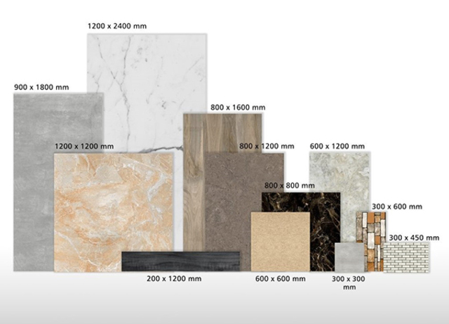Kích thước gạch lát nền phù hợp không gian nhà phố
