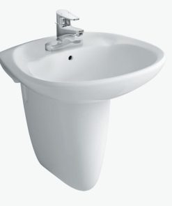 CHẬU RỬA MẶT LAVABO TREO TƯỜNG INAX L-284V (EC/FC)