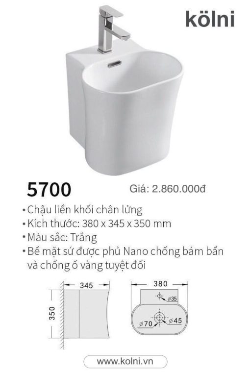 chau treo kolni 5700
