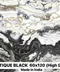 GẠCH NHẬP KHẨU ẤN ĐỘ 60X120 MÃ ANTIQUE BLACK