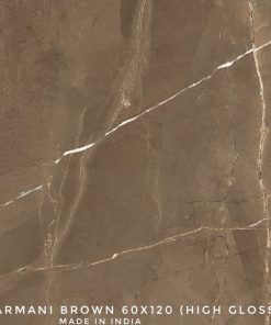 GẠCH NHẬP KHẨU ẤN ĐỘ 60X120 MÃ SUPERB ARMANI BROWN