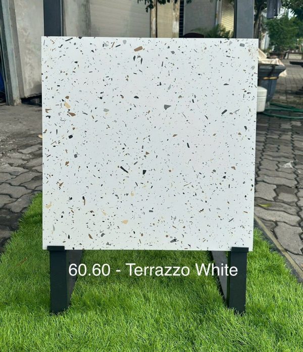 gach an 60x60 TERRAZZO WHITE