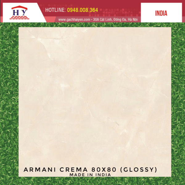 gach an 80x80 ARMANI CREMA