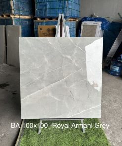 gach an do 100x100 ROYAL ARMANI GREY