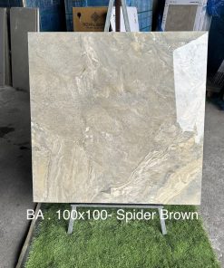 gach an do 100x100 SPIDER BROWN