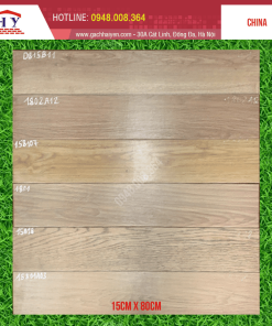 GẠCH GIẢ GỖ TRUNG QUỐC 15X80CM MÃ GKH003