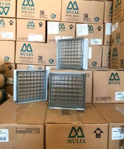 GẠCH KÍNH LẤY SÁNG INDONESIA 19X19X8CM CANDY