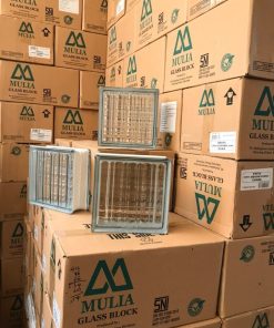 GẠCH KÍNH LẤY SÁNG INDONESIA 19X19X8CM PURA