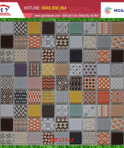 GẠCH MOSAIC KÍNH 23X23MM MÃ IDESIGN21
