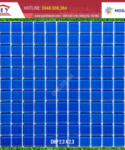 GẠCH MOSAIC KÍNH 23X23MM MÃ MH2527