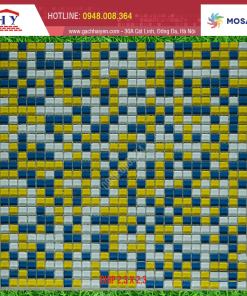 GẠCH MOSAIC KÍNH 23X23MM MÃ MINIMIX02