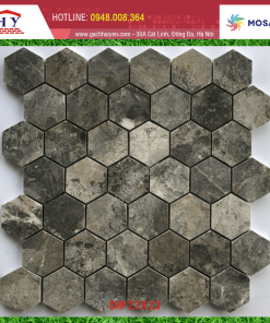 GẠCH MOSAIC VỈ ĐÁ 23X23MM MÃ MS003