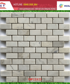 GẠCH MOSAIC VỈ ĐÁ 23X23MM MÃ MS004