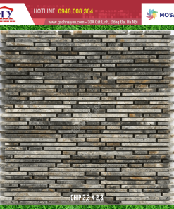 GẠCH MOSAIC VỈ ĐÁ 23X23MM MÃ MS008