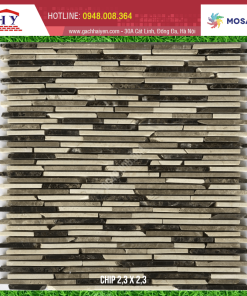 GẠCH MOSAIC VỈ ĐÁ 23X23MM MÃ MS009