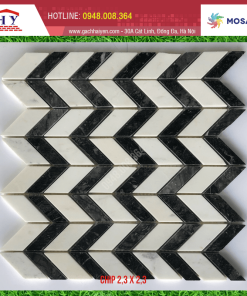 GẠCH MOSAIC VỈ ĐÁ 23X23MM MÃ MS011