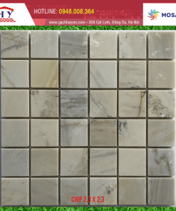 GẠCH MOSAIC VỈ ĐÁ 23X23MM MÃ MS013