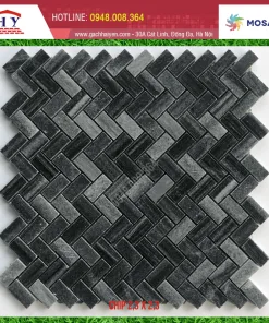 GẠCH MOSAIC VỈ ĐÁ 23X23MM MÃ MS014