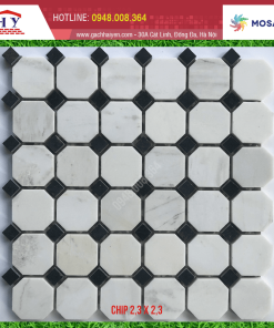 GẠCH MOSAIC VỈ ĐÁ 23X23MM MÃ MS015