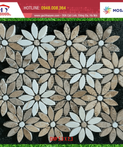 GẠCH MOSAIC VỈ ĐÁ 23X23MM MÃ MS017