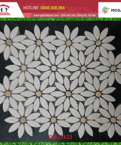 GẠCH MOSAIC VỈ ĐÁ 23X23MM MÃ MS019
