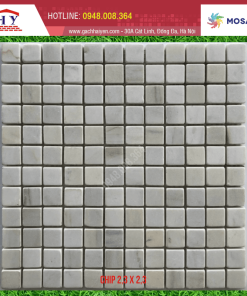 GẠCH MOSAIC VỈ ĐÁ 23X23MM MÃ MS020