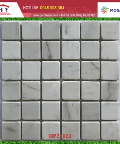 GẠCH MOSAIC VỈ ĐÁ 23X23MM MÃ MS021