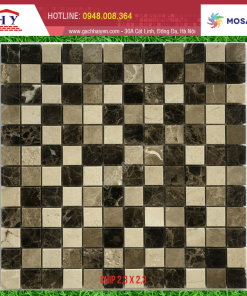 GẠCH MOSAIC VỈ ĐÁ 23X23MM MÃ MS022