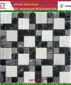 GẠCH MOSAIC VỈ ĐÁ 23X23MM MÃ MS023