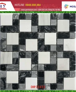 GẠCH MOSAIC VỈ ĐÁ 23X23MM MÃ MS023