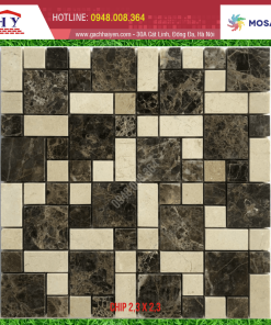 GẠCH MOSAIC VỈ ĐÁ 23X23MM MÃ MS025