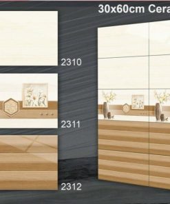 GẠCH ỐP LÁT TASA 30x60 KE NGANG VÀNG 2310-2311-2312