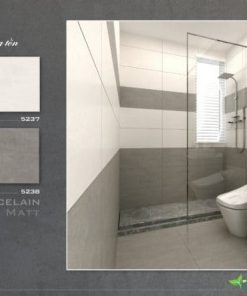 GẠCH ỐP LÁT 30x60 TASA MÀU GHI ĐẬM 5237-5238