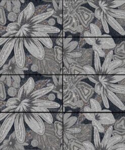 Gạch tranh trang trí 60x120 hiệu ứng mosaic