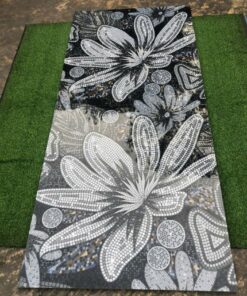 Gạch tranh trang trí 60x120 hiệu ứng mosaic