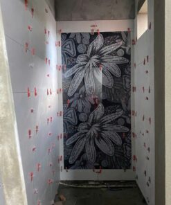 Gạch tranh trang trí 60x120 hiệu ứng mosaic